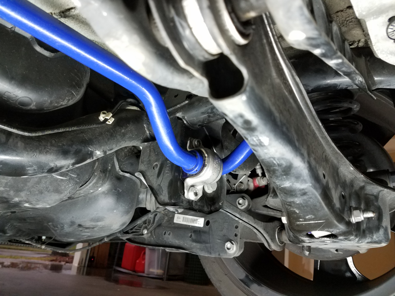 Illustration for article titled GTI Rear Sway Bar Swap